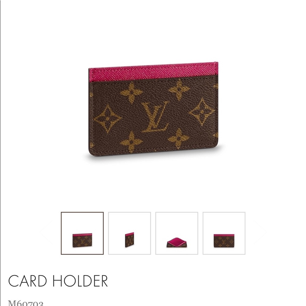 Louis Vuitton credit card/business card holder new